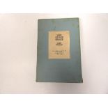 BUCHAN JOHN. The King's Grace. Ltd. ed. 423/500 signed by John Buchan. Col. frontis & other illus.