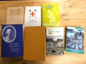 Various.  A large carton of various vols. incl. some North of England interest, local history, etc.