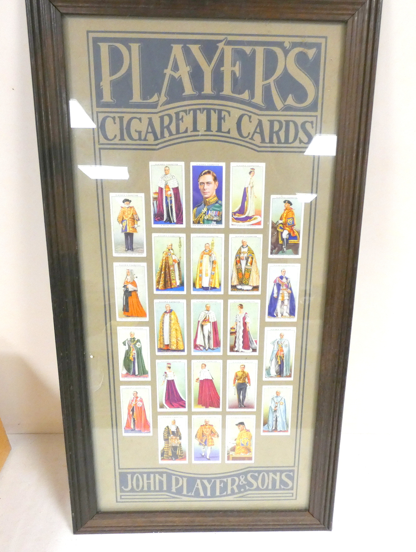 Cigarette Cards.  Framed set of Player's cards of 1936 Coronation costume; an album of loose mounted - Image 9 of 9