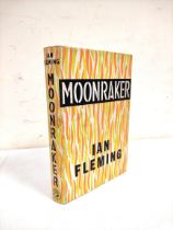 FLEMING IAN.  Moonraker. Orig. dark cloth in unclipped flame d.w. by the author & Kenneth Lewis.
