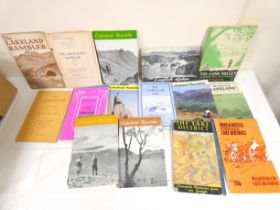 Cumbria & Lake District.  A large carton of mainly softback publications.