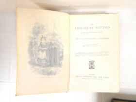 HARRISON AINSWORTH W.  The Lancashire Witches, A Romance of Pendle Forest. Eng. frontis & plates.