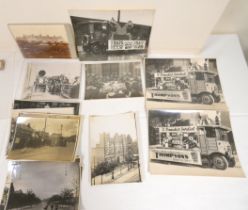 Barrow in Furness.  A collection of 15 photographs ref. Barrow in Furness incl. tram cars, street