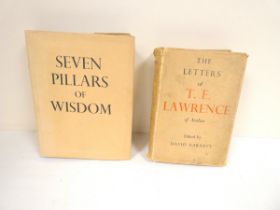 LAWRENCE T. E.  Seven Pillars of Wisdom. Illus. & maps. Quarto. Orig. brown cloth in d.w., a good