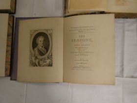 POPE ALEXANDER.  The Works of Alexander Pope Esq. Vols. 1 & 2 only. 7 eng. frontis & plates. Mottled