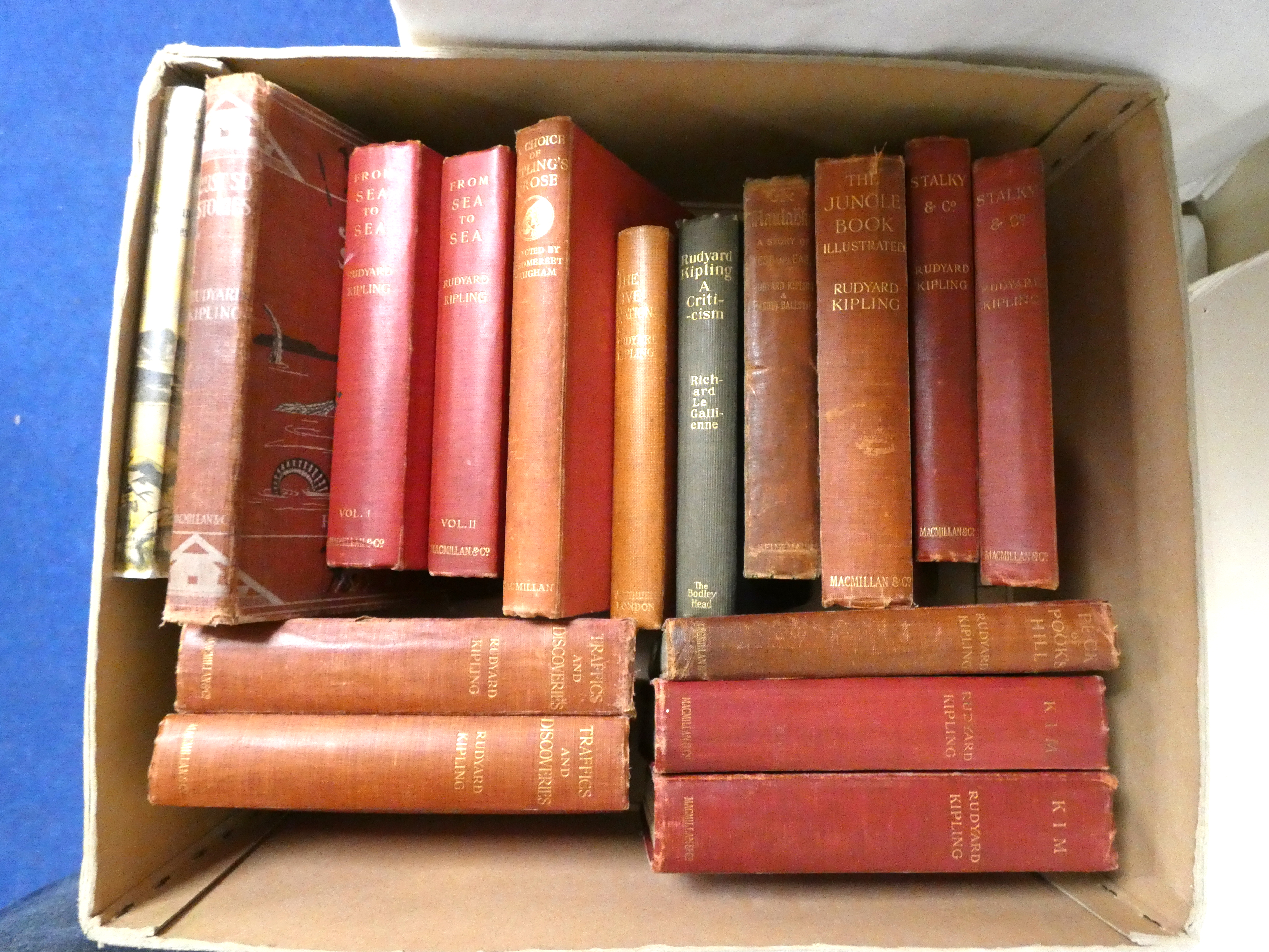 KIPLING RUDYARD.  18 various vols., mainly 1sts incl. 1st eds. of Kim (x 2), Stalky & Co. (x 2), - Image 2 of 4