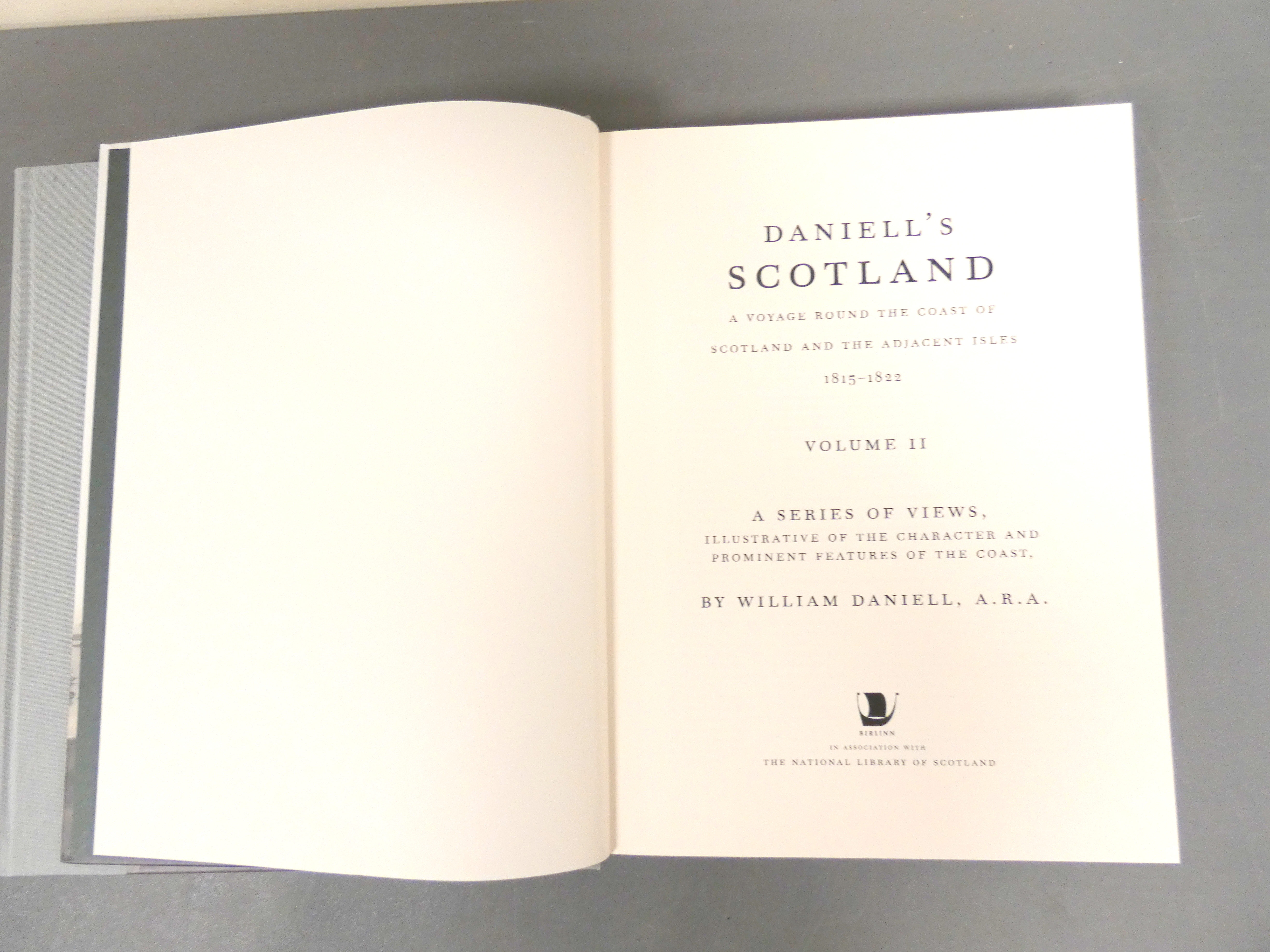 DANIELL WILLIAM.  Daniell's Scotland, A Voyage Round the Coast of Scotland & the Adjacent Isles. 2 - Bild 3 aus 4