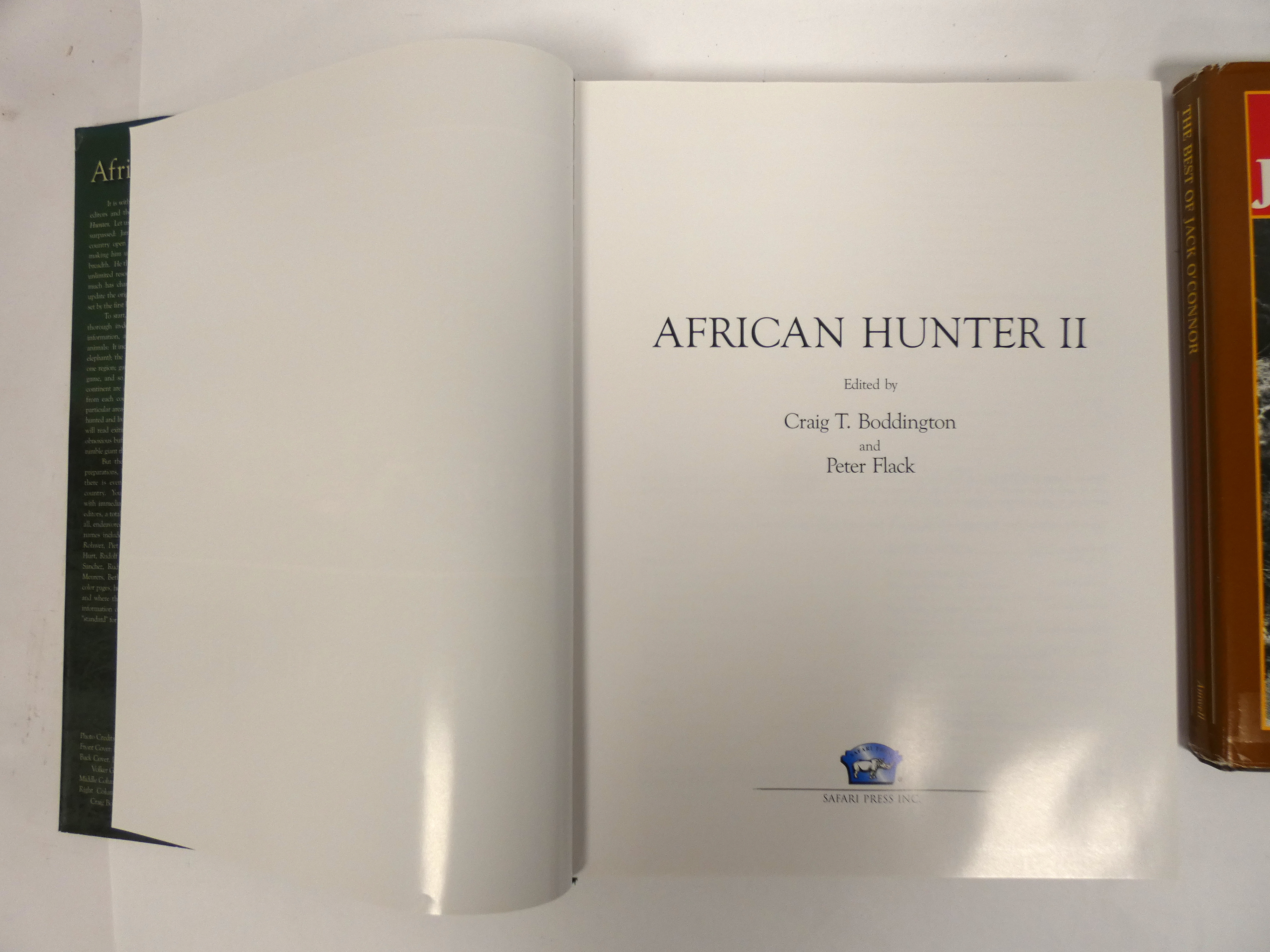 BUDDINGTON C. T. & FLACK PETER.  African Hunter II. Many col. illus. Quarto in d.w. Safari Press, - Image 2 of 4