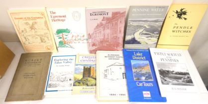 Cumbria & Lake District.  A carton of books & softback publications.