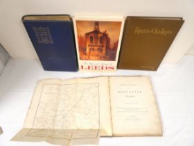 ROBINSON PERCY.  Relics of Old Leeds. Litho title & plates. Quarto. Orig. brown cloth. Leeds,