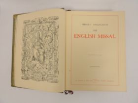 KNOTT W. & SON (Pubs).  Missale Anglicanum, The English Missal. Frontis, text illus. & rubricated