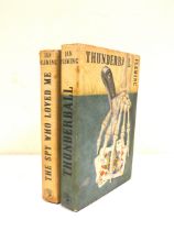 FLEMING IAN.  Thunderball. Orig. embossed dark cloth in unclipped d.w. (browning to inner edges).