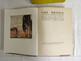 BRANGWYN FRANK.  Windmills. Good col. frontis & plates, title vignette & text illus. Quarto.