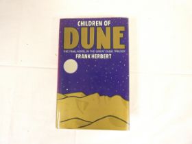 HERBERT FRANK.  Children of Dune. 1st ed. in unclipped d.w. 1976.