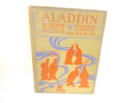 RANSOME ARTHUR.  Aladdin & His Wonderful Lamp in Rhyme. Fine tipped in col. plates & other