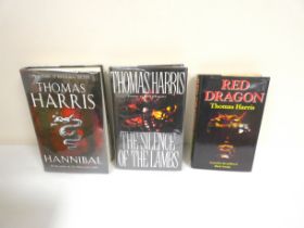 HARRIS THOMAS.  Red Dragon. 1st UK ed. in d.w. 1981; also Thomas Harris, The Silence of the Lambs,