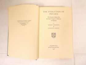 EINSTEIN ALBERT & INFELD LEOPOLD. The Evolution of Physics. Illus. & text diags. Orig. blue cloth