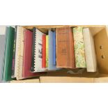 UK Topography & others.  A carton of various vols.