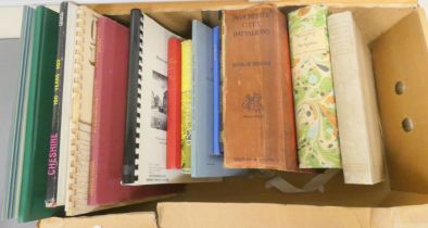 UK Topography & others.  A carton of various vols.