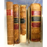 North British Railway Acts.  4 folio vols. of acts relative to the N.B.R., with manuscript