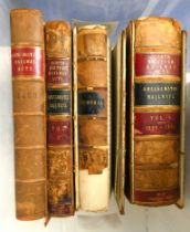 North British Railway Acts.  4 folio vols. of acts relative to the N.B.R., with manuscript
