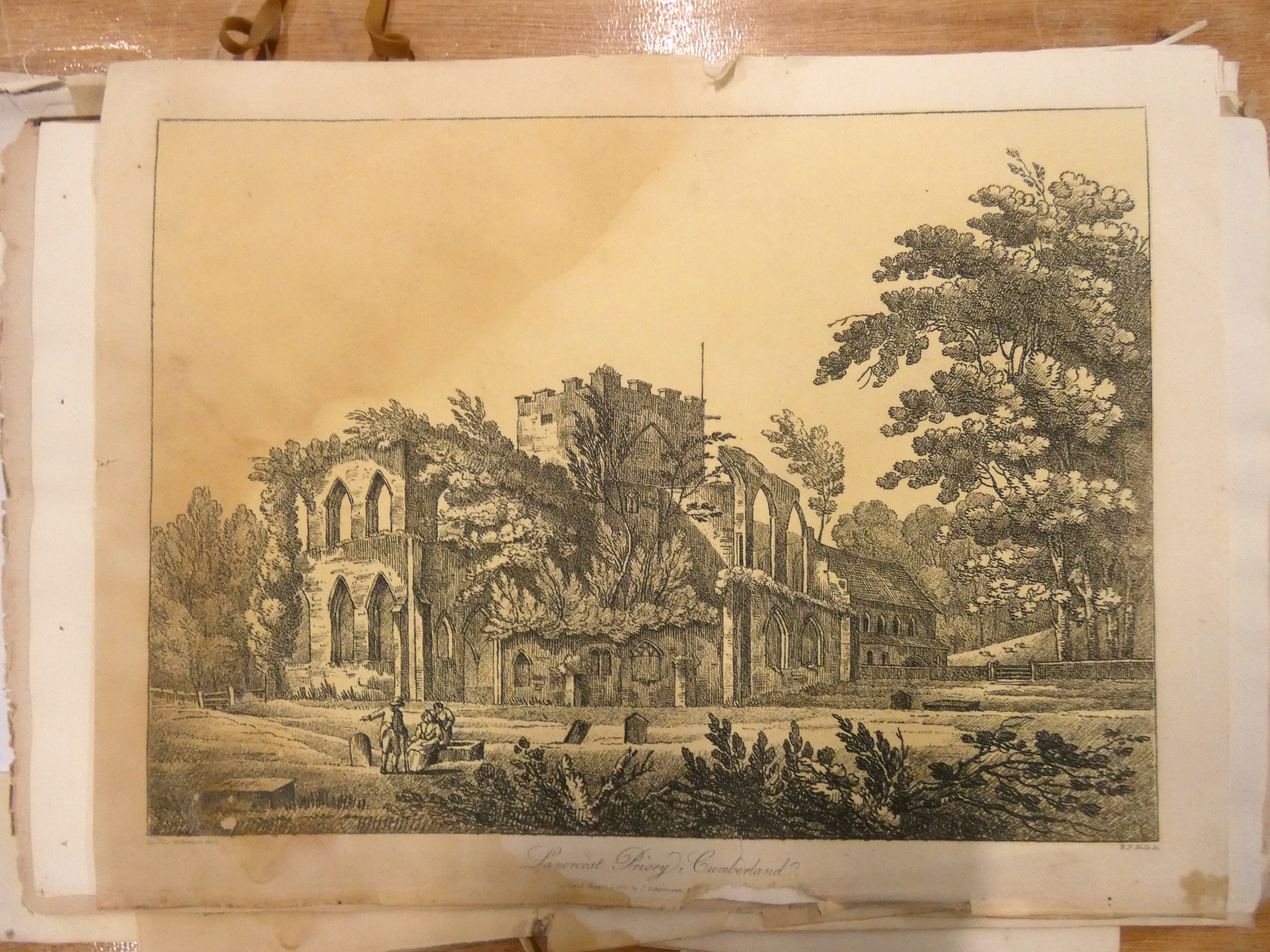 Engraved Views - Cumberland & Westmorland.   Bundle of eng. plates & loose etchings ex S. & N. - Image 2 of 4