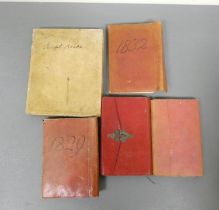 Manuscript Accounts - Rev. John Romney of Whitestock Hall, Ulverston.  Kearsley's Gentleman's &