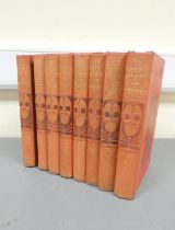 GRESHAM (Pubs).  The Natural History of Animals. 8 vol. set in orig. red cloth with col. plates.
