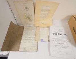 Documents - Cumberland.  Manuscript copy of Award of the Rent Charge in Lieu of Tithes ...