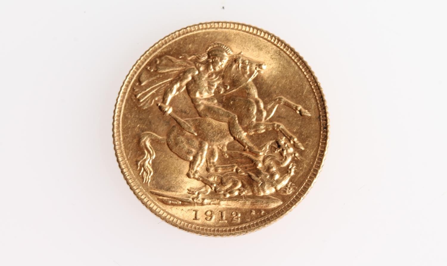 UNITED KINGDOM King George V (1910-1936) gold sovereign 1912.