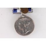 Medal of 1372 Sergeant R Horsley of the 2nd Battalion King's Own Scottish Borderers comprising Egypt