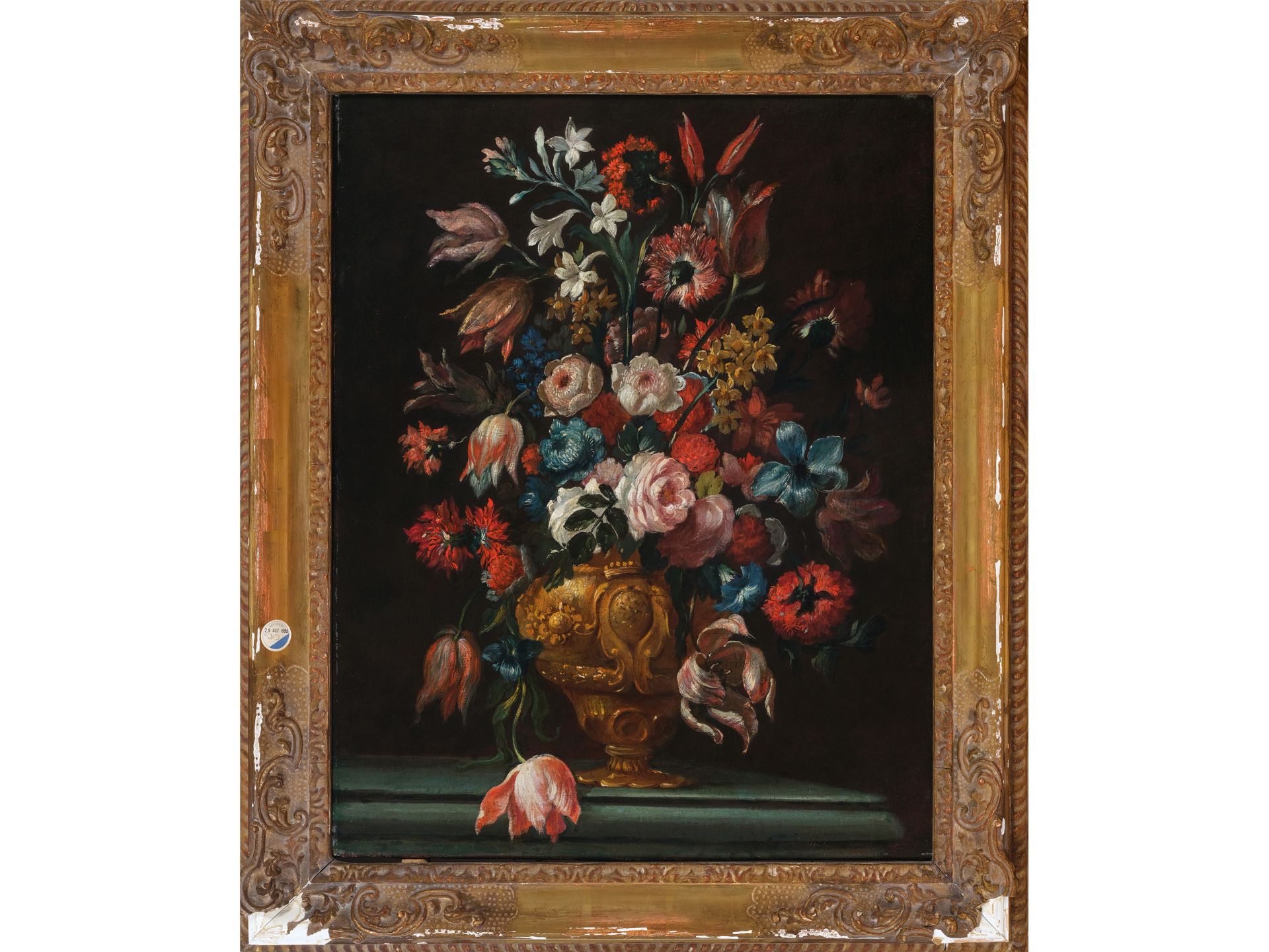 Jan Philip van Thielen, Mechelen 1618 - 1667 Booischot, attributed, Large flower piece - Image 2 of 3