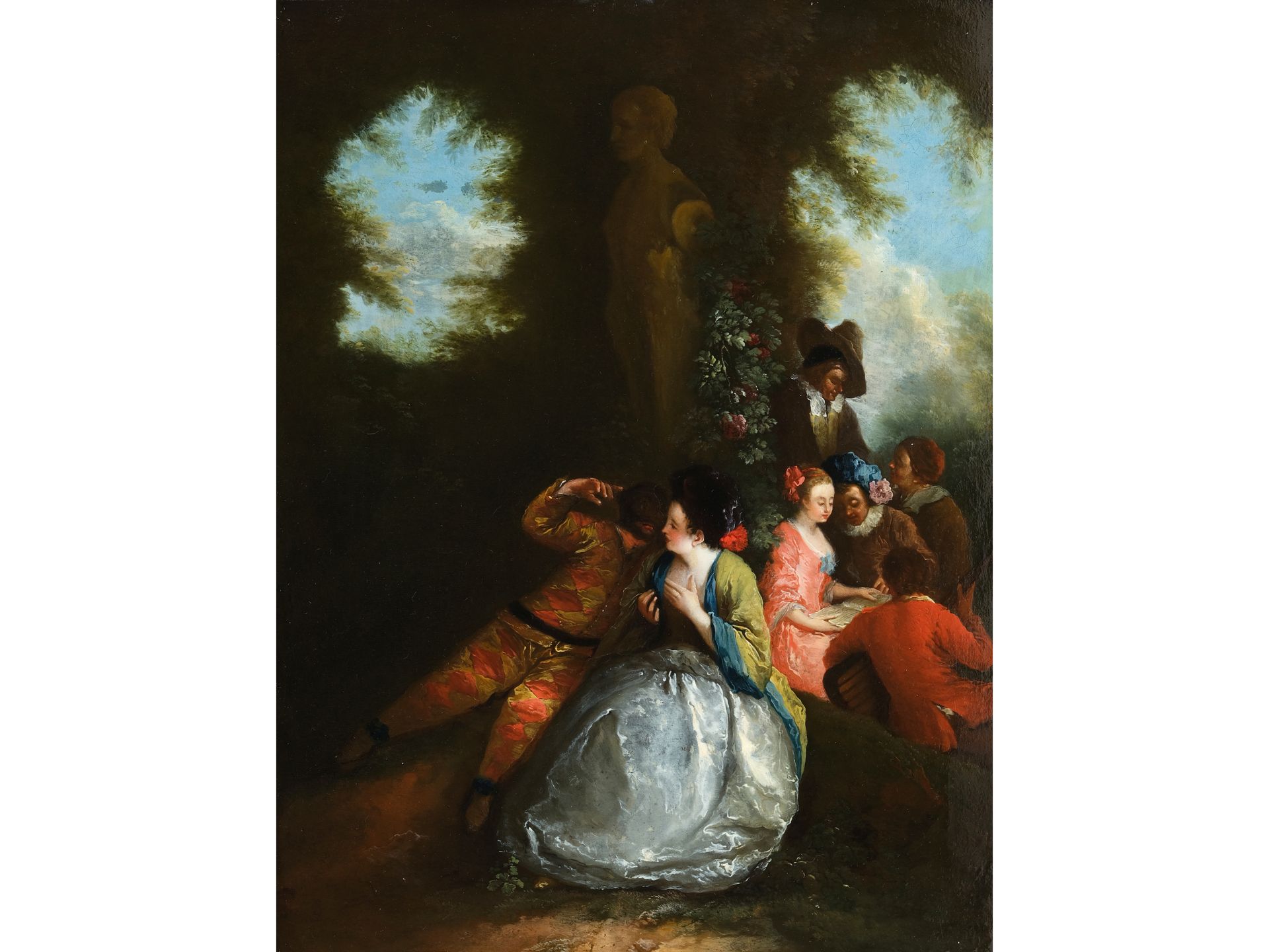 Nicolas Lancret, Paris 1690 – 1743 Paris, Umkreis, Nach Jean-Antoine Watteau