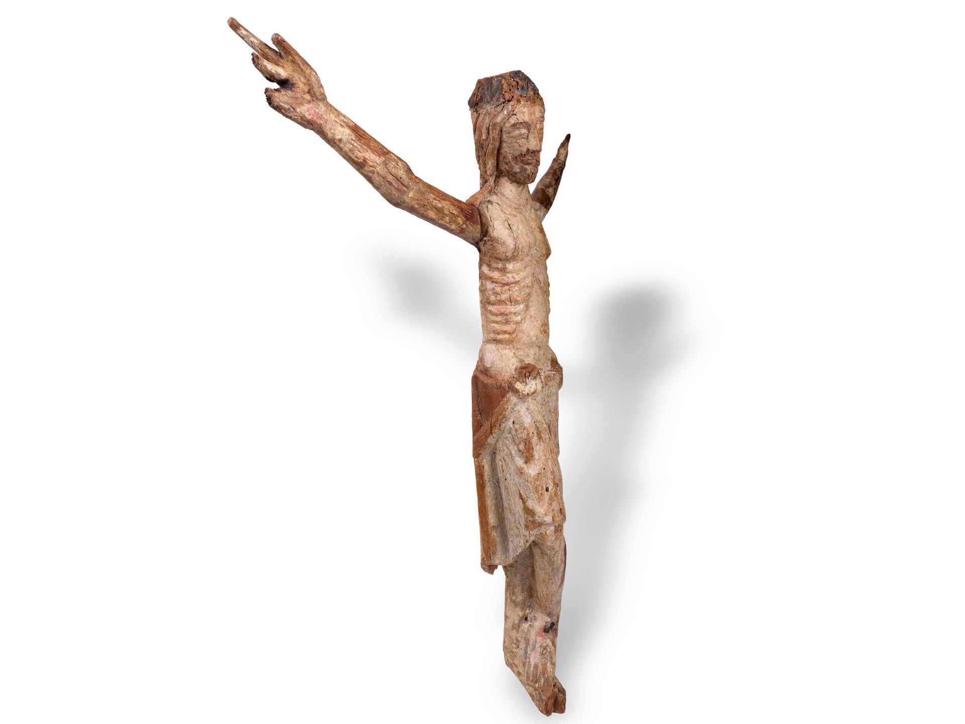 Christus, Spanien/Katalonien oder Astrurien, Um 1250 - Bild 5 aus 8