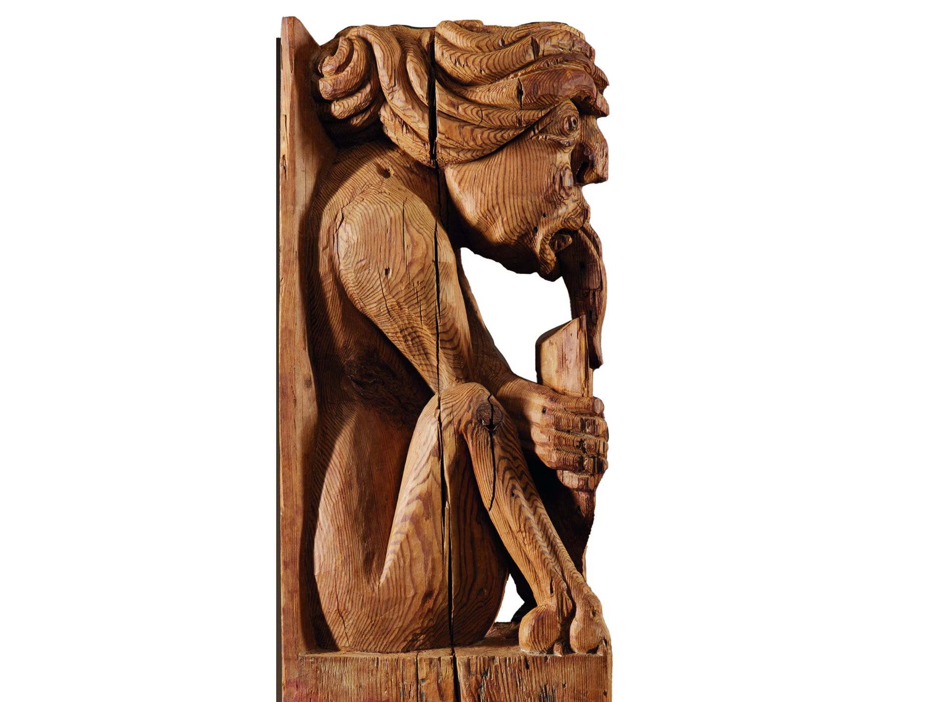 Apotropäische Teufelsfigur, Romanisch, Tirol oder Graubünden - Bild 2 aus 10