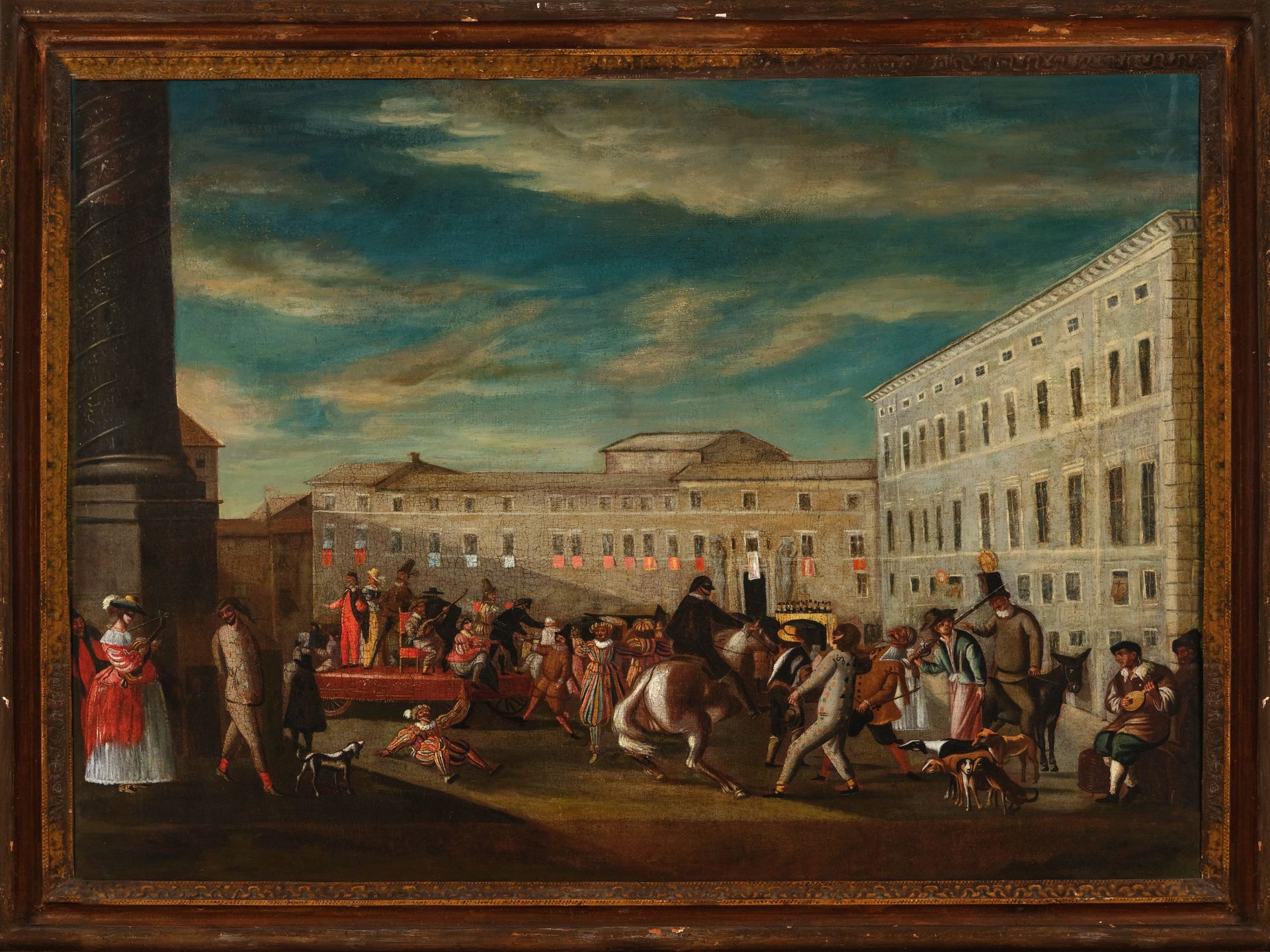 Josef Heintz the Younger, Augsburg around 1600 - around 1678, attributed, Una Festa Veneziana - Image 2 of 4