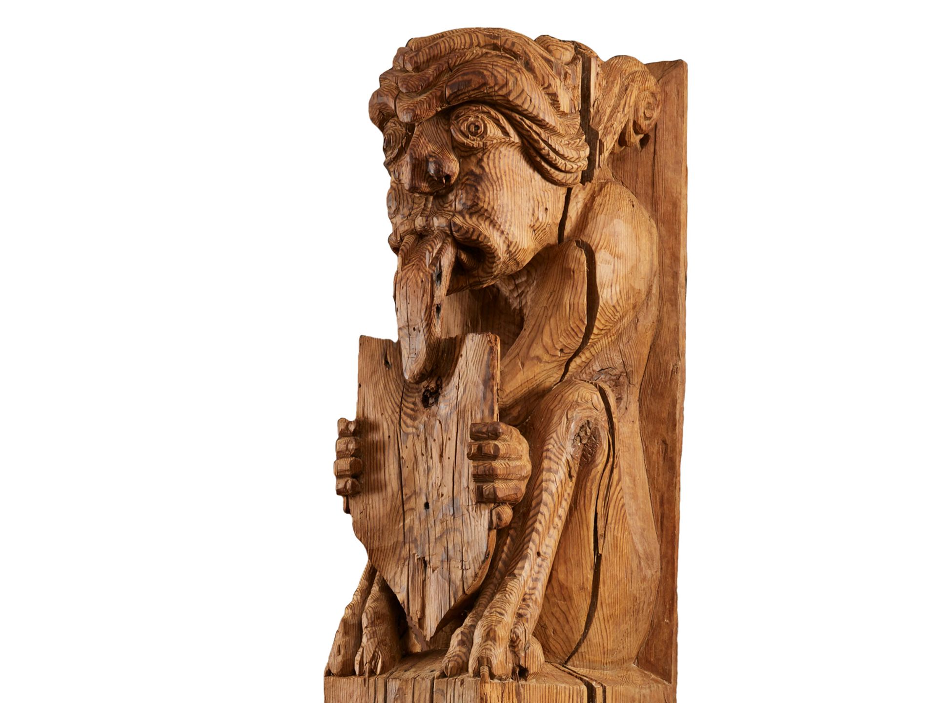 Apotropäische Teufelsfigur, Romanisch, Tirol oder Graubünden - Bild 8 aus 10
