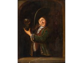 Dutch school, 17th/18th century, The drunkard