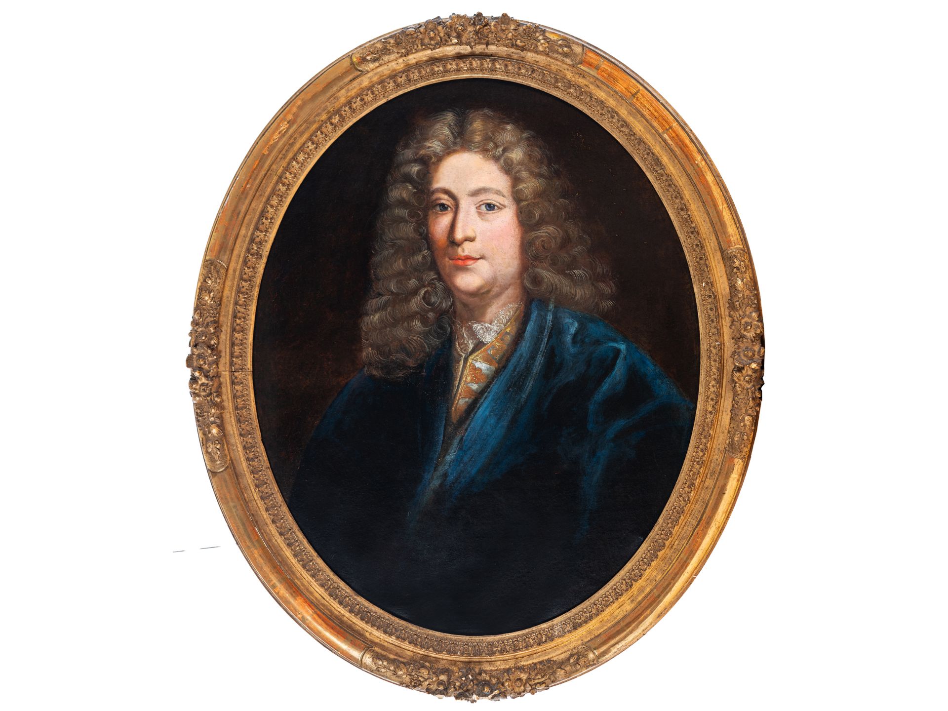 Französischer Maler, 18. Jahrhundert, Porträt eines Adeligen - Bild 2 aus 4