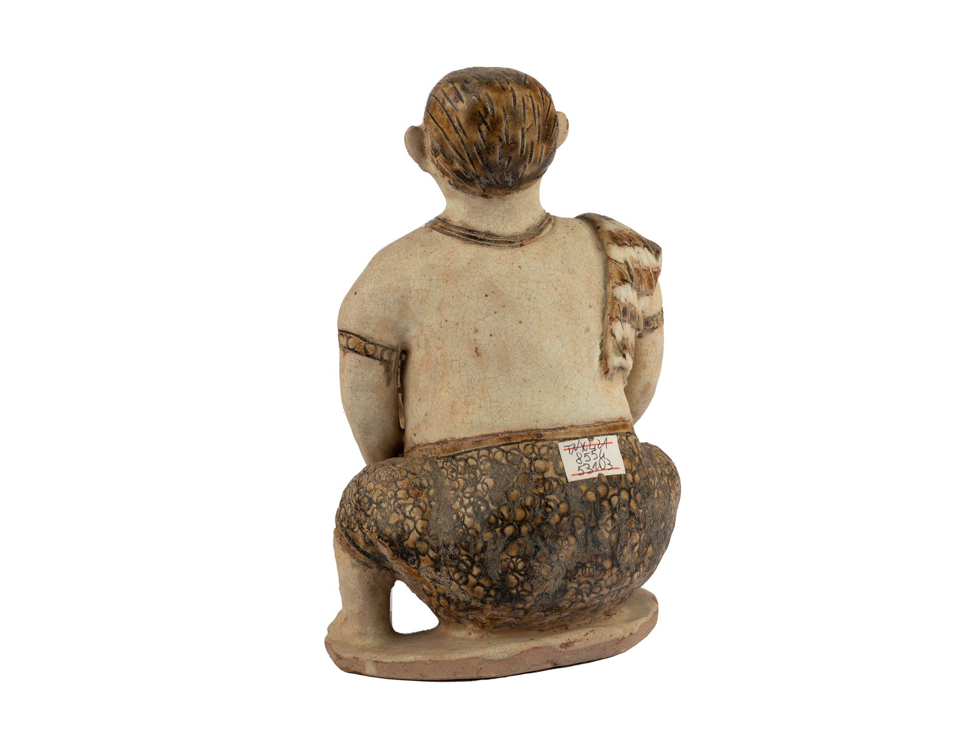 Water dropper in the shape of a hunchback, Thailand, In the Sawankhalok style of the 15th-16th c. - Image 4 of 5