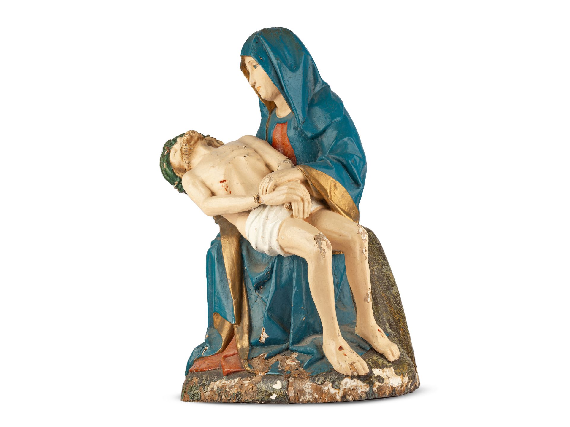 Hochqualitative Pietà, Schwäbisch, Um 1480-1500 - Bild 3 aus 5