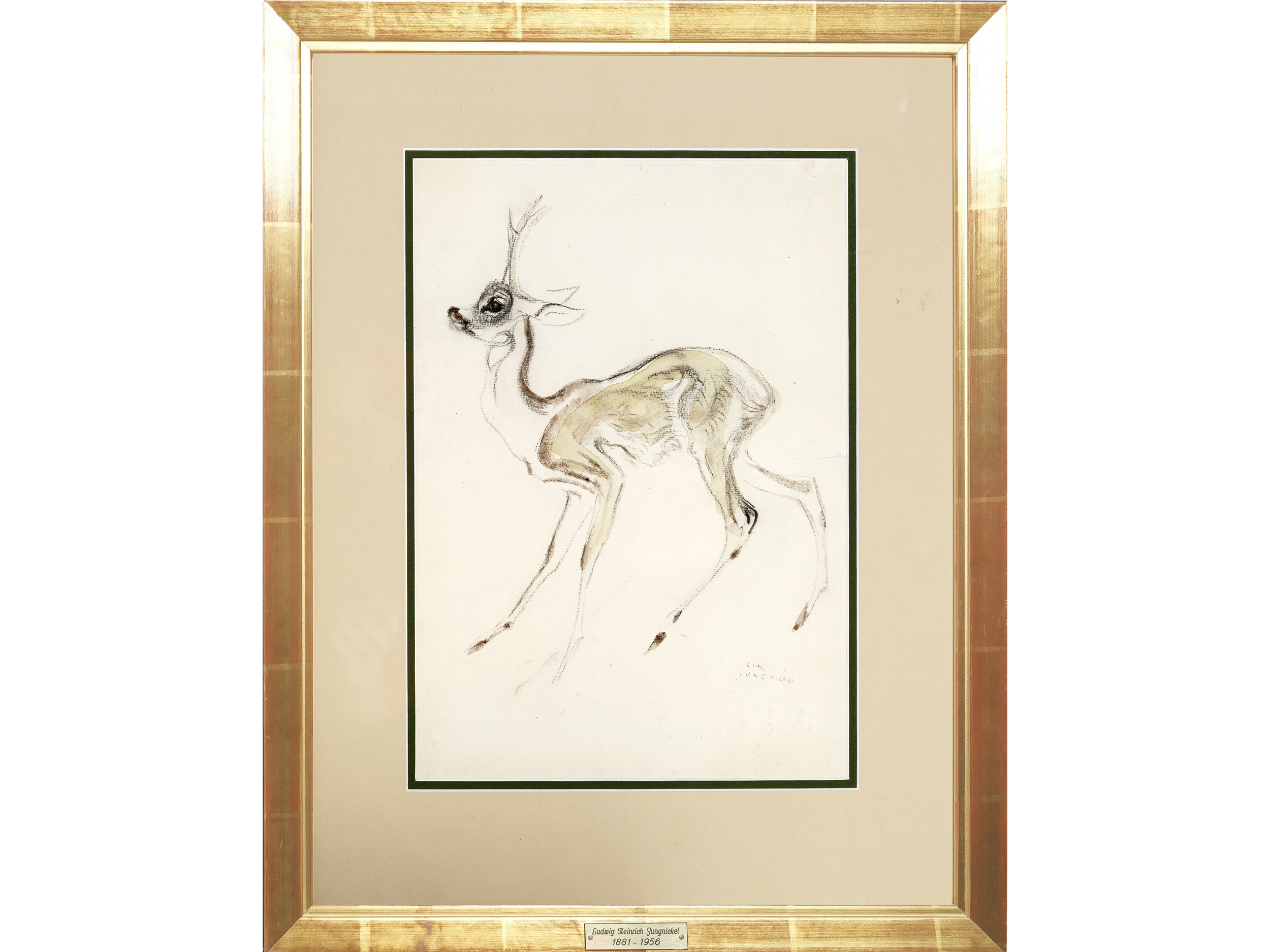 Ludwig Heinrich Jungnickel, Wunsiedel 1881 - 1965 Vienna, Antelope - Image 2 of 4