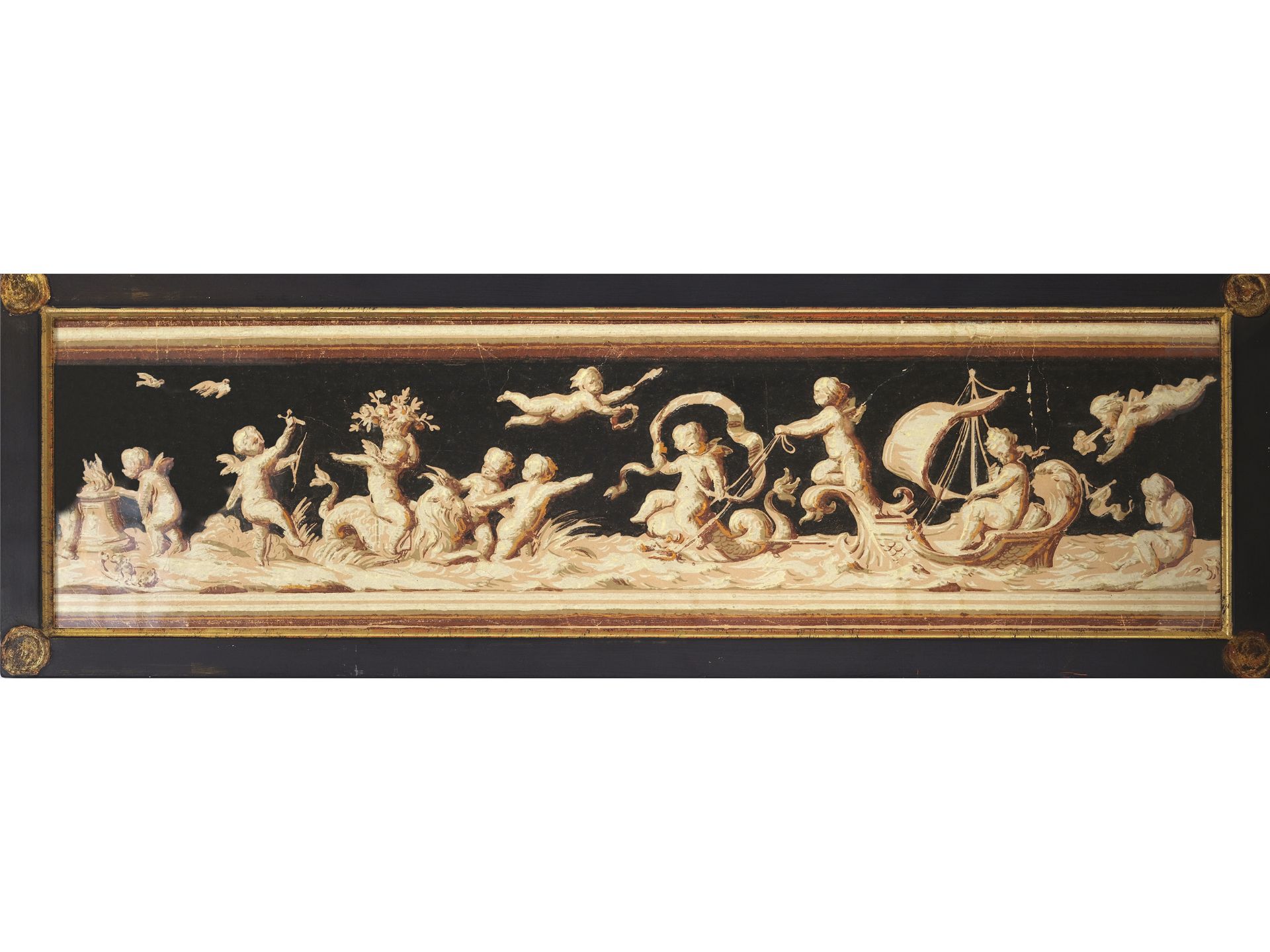 Michelangelo Maestri, Rom 1741 - 1812 Rom, zugeschrieben, Spielende Putten - Bild 2 aus 5