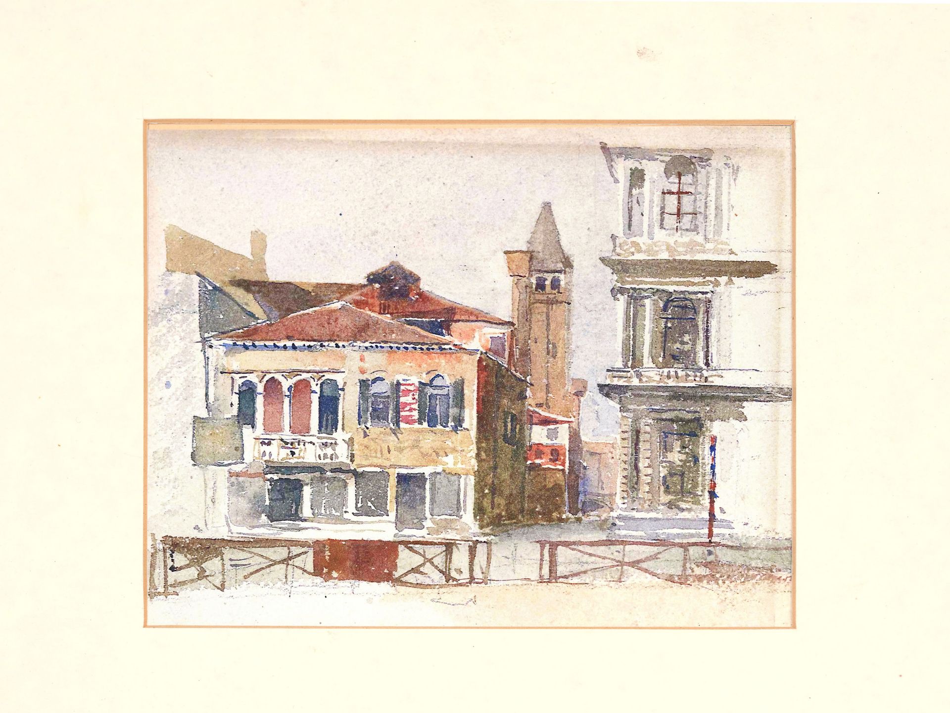 Marie Egner, Bad Radkersburg 1850 - 1940 Wien, Ansicht von Venedig  - Bild 2 aus 4