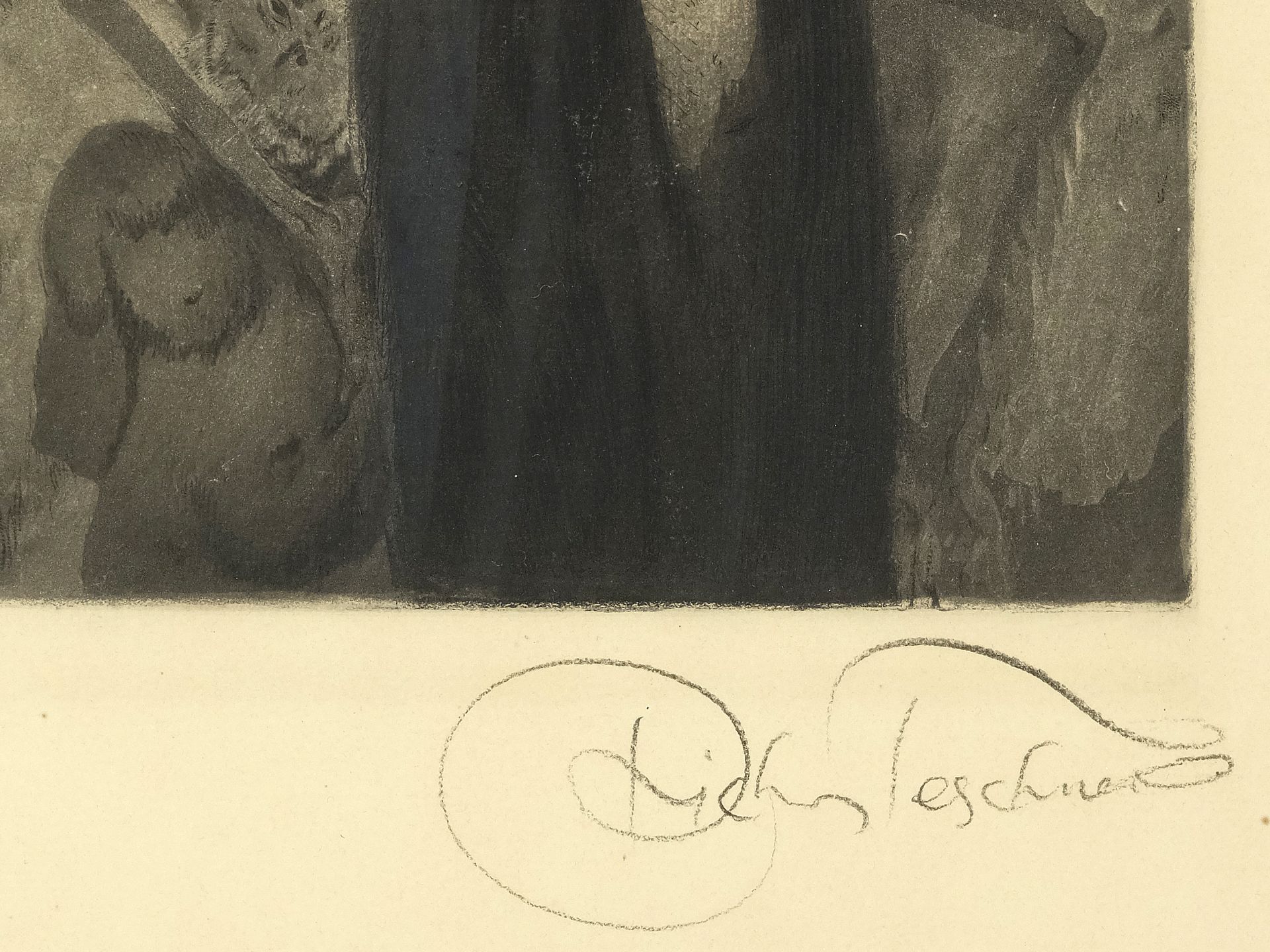 Richard Teschner, Karlsbad 1879 - 1948 Wien, Antikrist - Bild 3 aus 4