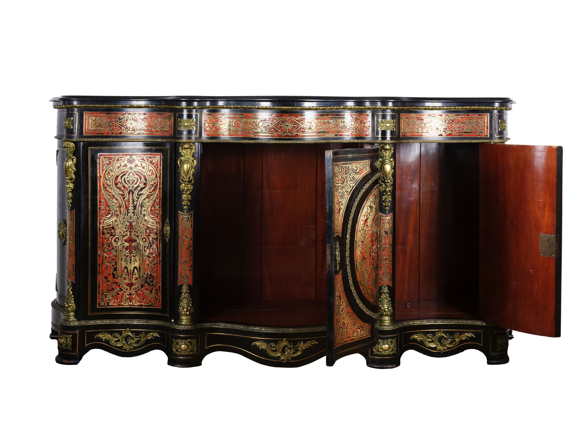 Large sideboard, France, around 1880/1900, in the style of André-Charles Boulle (1642 - 1732) - Image 2 of 8