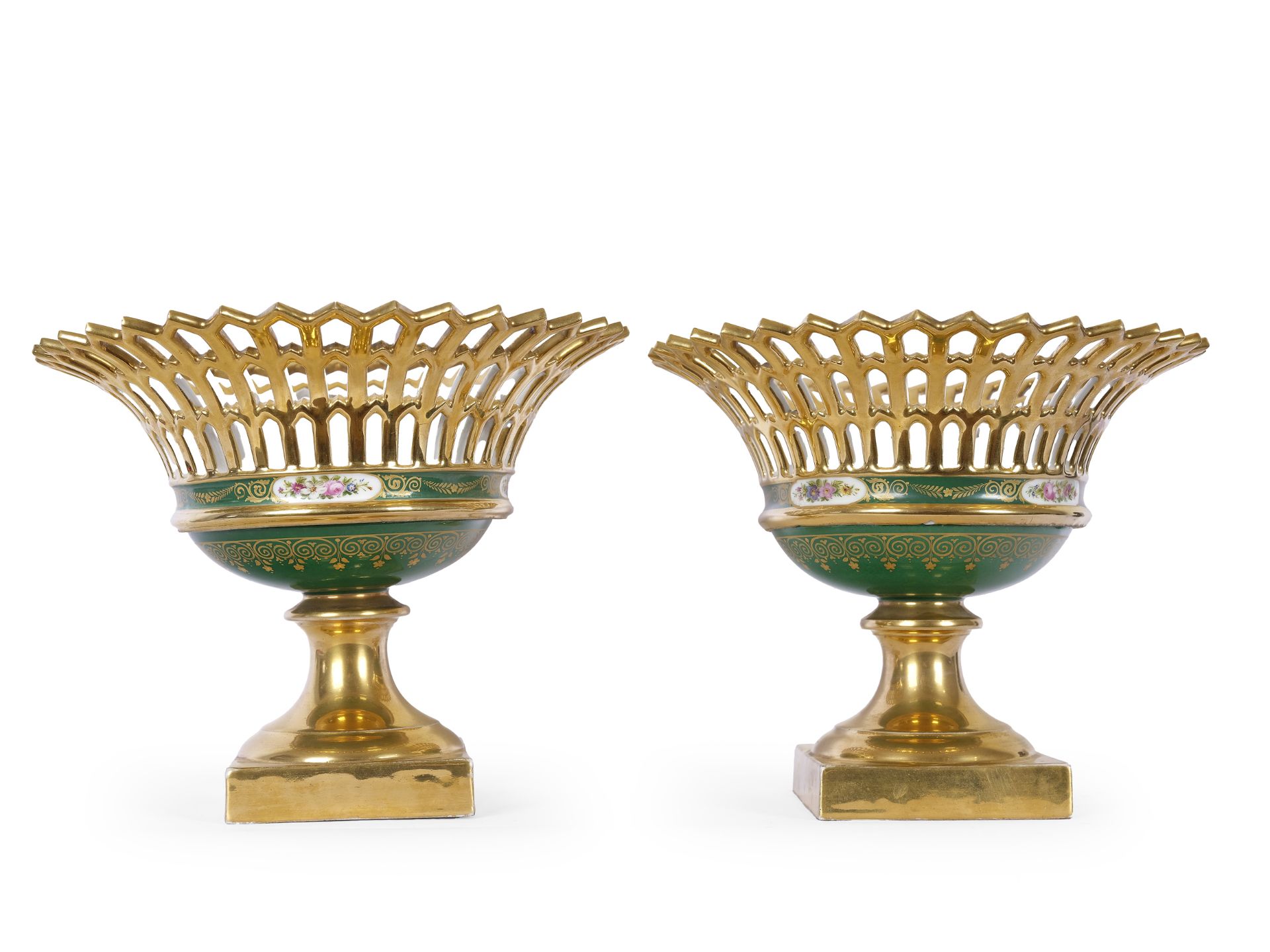 Pair of centrepieces, mid 19th century - Image 2 of 4