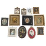 Mixed lot: 12 miniatures