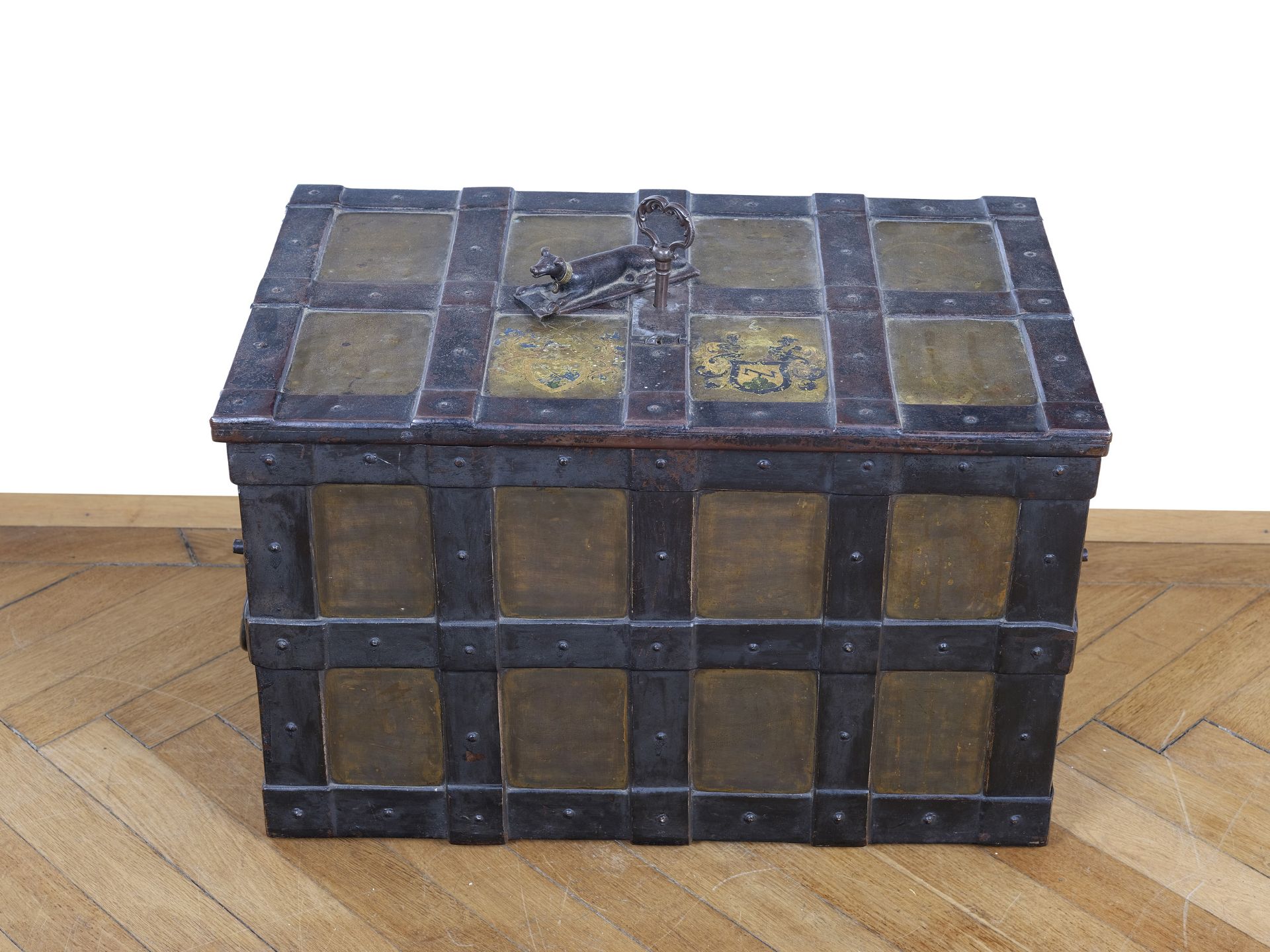 Iron chest, 17th century