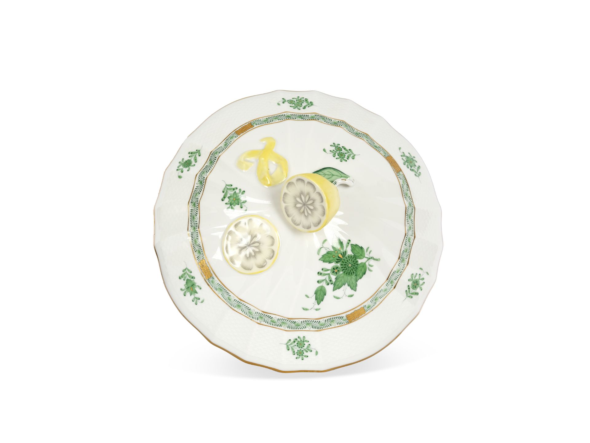 Soup tureen, Herend, Apponyi Vert - Image 5 of 5